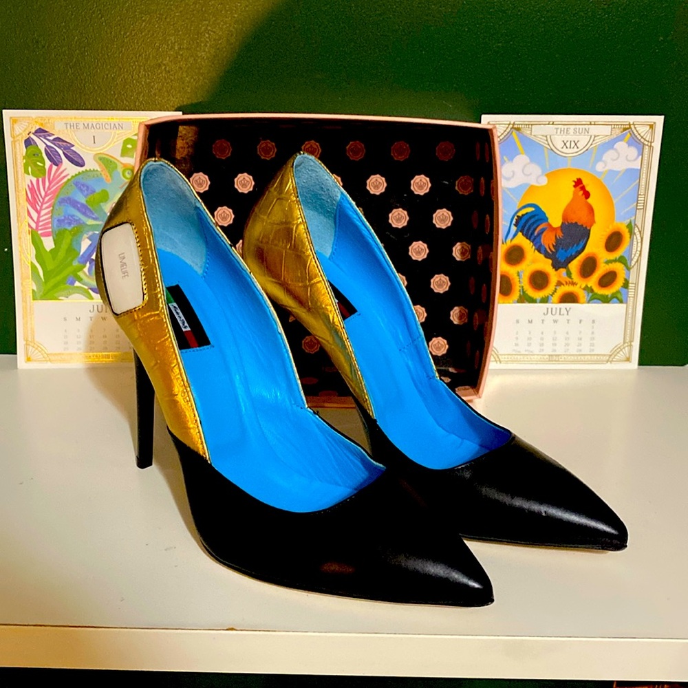 Vero Cuoio- LIMITED - handmade - pristine Italian leather - High Heel (37)